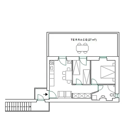 דירה Tudic ברודאריצה